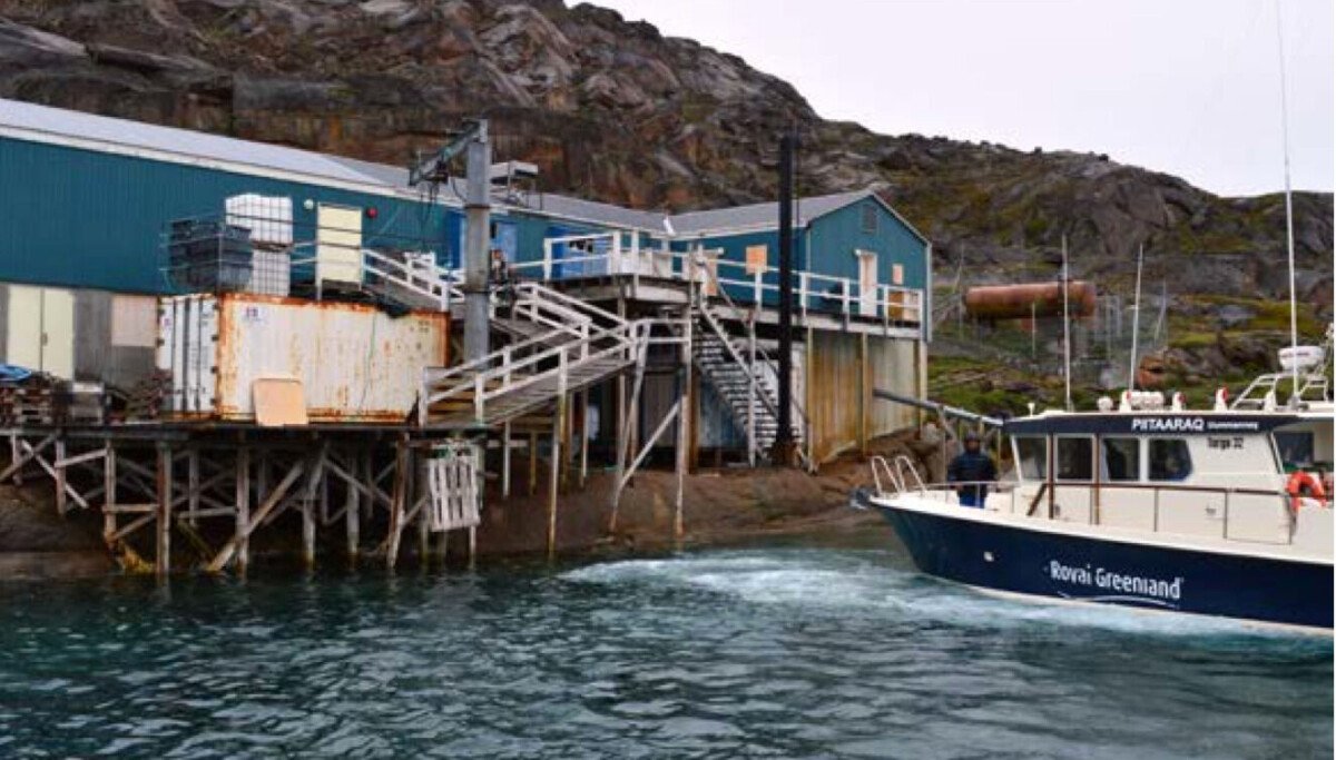 Air Greenland Kangersuatsiaq Office in Greenland
